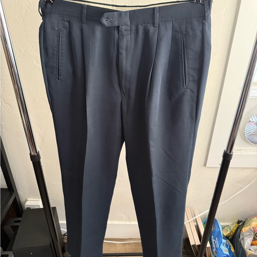 Haggar Classic Navy Dress Pants
